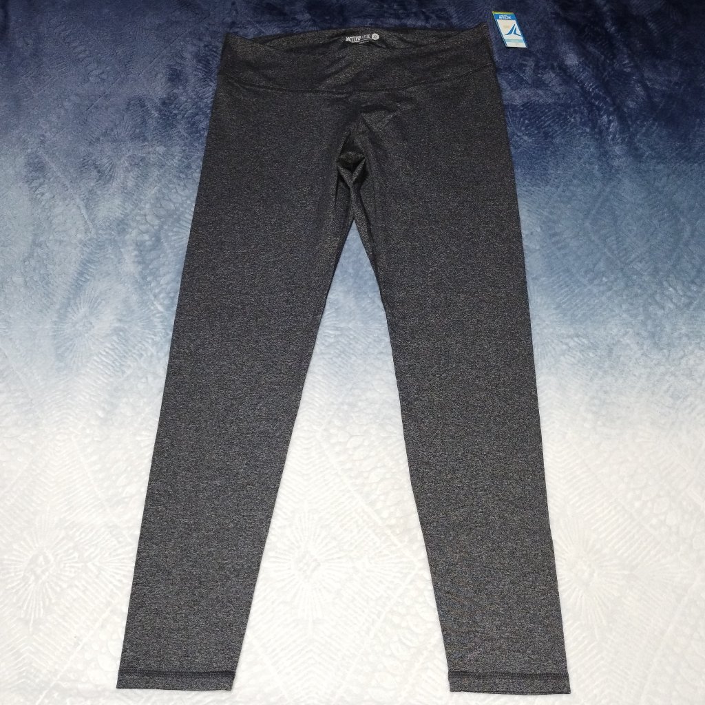 Women's Old Navy Active Fitted Gray Tights Size Xl-Retail $27.00. Nwt.